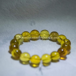 Authentic Dominican Amber Stretching Bracelet