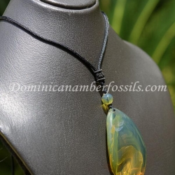 BAP1034 Dominican Amber Pendant 10