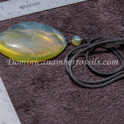 BAP1034 Dominican Amber Pendant 8
