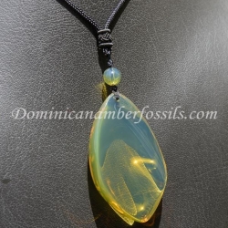 BAP1034 Dominican Amber Pendant 9