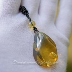 BAP1085 Crystal Clear Blue Pendant 4