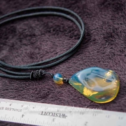 BAP1085 Crystal Clear Blue Pendant 6