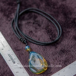 BAP1085 Crystal Clear Blue Pendant 7