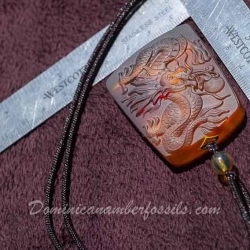 BAP1182 Burmese Amber Pendant 11