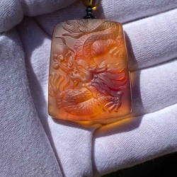 BAP1182 Burmese Amber Pendant 6