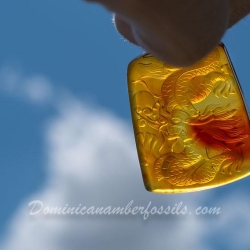 BAP1182 Burmese Amber Pendant 7