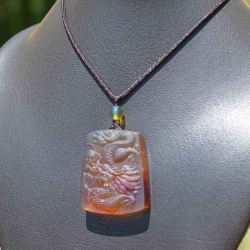BAP1182 Burmese Amber Pendant