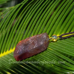 BAP1182 Burmese Amber Pendant 9
