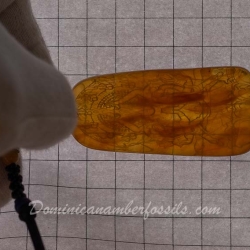BAP1184 Burmese Amber Carving 10