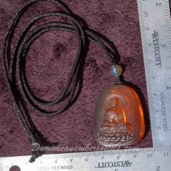 BAP1186 Burmese Amber Carving 10