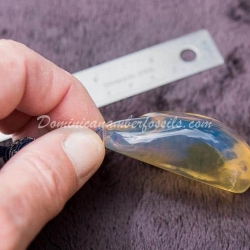 Bicolor Dominican Amber Pendant 2