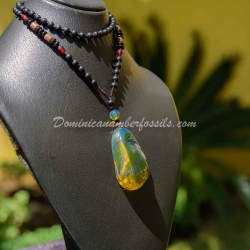 Bicolor Green And Blue Pendant 10