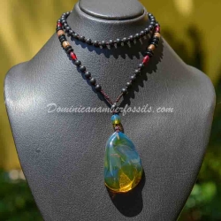 Bicolor Green And Blue Pendant 11