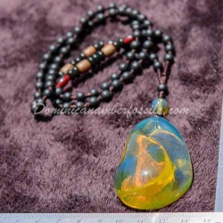 Bicolor Green And Blue Pendant 7