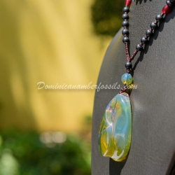 Bicolor Green And Blue Pendant 9