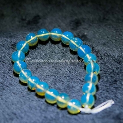 Blue Amber Stretching Bracelet 4
