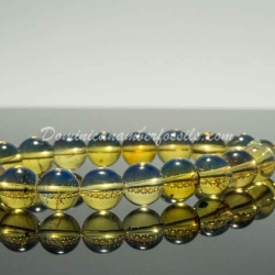 Blue Amber Stretching Bracelet 8