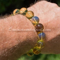 Blue And Green Amber Bracelet 4