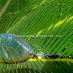 Blue And Green Flame Pendant 10