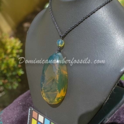 Blue And Green Flame Pendant 2