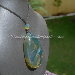 Blue And Green Flame Pendant 3