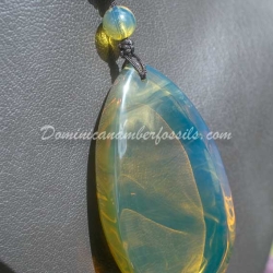 Blue And Green Flame Pendant 5