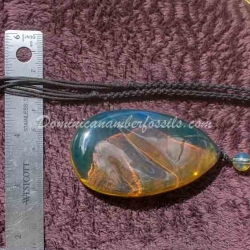 Blue And Green Flame Pendant 7