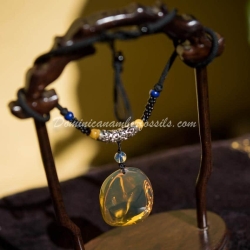 Bluis Green Amber Pendant 3