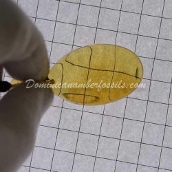 Bluish Green Amber Amulet Style Pendant