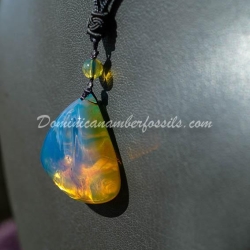 Bright Sky Blue Pendant 2