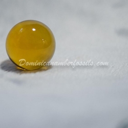 Clear Large Dominican Amber Sphere 4