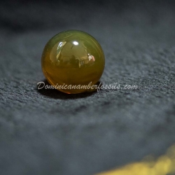 Clear Large Dominican Amber Sphere 6