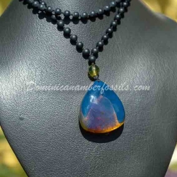 Cloudy Sky Blue Pendant