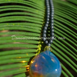Cloudy Sky Blue Pendant 10