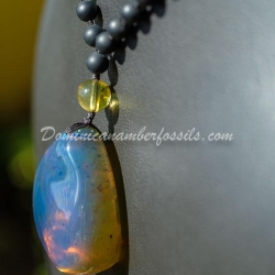 Cloudy Sky Blue Pendant 3