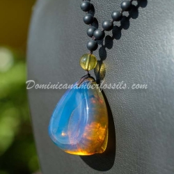 Cloudy Sky Blue Pendant 4