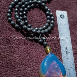 Cloudy Sky Blue Pendant 7