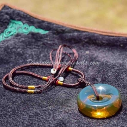 Cognac Green Asian Donut