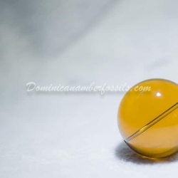 Cognac Green Sphere Amber Dominican 2