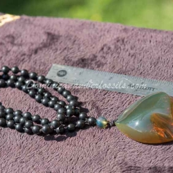 Crystal Clear Cognac Green Pendant 4