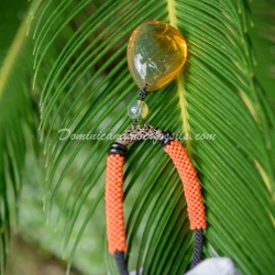 Crystal Clear Honey Green Pendant 4