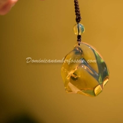 Dominican Pendant From La Bucara Amber 2