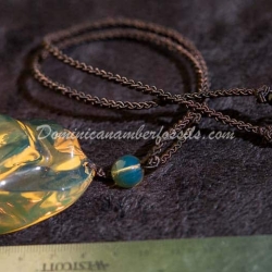 Dominican Pendant From La Bucara Amber 4