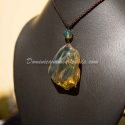 Dominican Pendant From La Bucara Amber 6