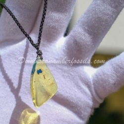 Electric Blue Amber Sail Shape 6