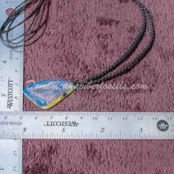 Electric Blue Amber Sail Shape 8
