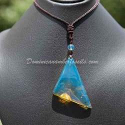 Electric Blue Pendant Form Los Cacaos 10
