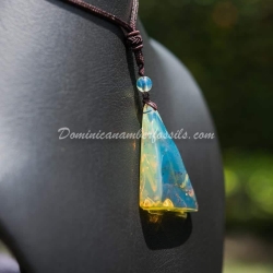 Electric Blue Pendant Form Los Cacaos 11