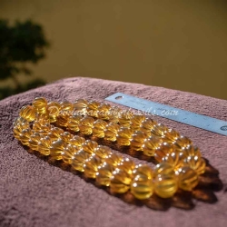 Fancy Beads Dominican Amber Collar 7