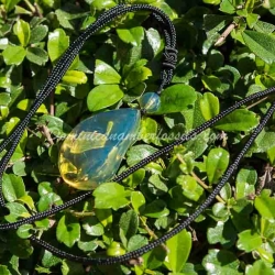 Genuine Dominican Sky Blue Amber Pendant 2